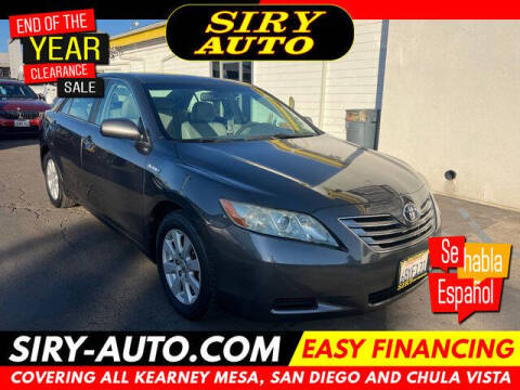 2008 Toyota Camry Hybrid