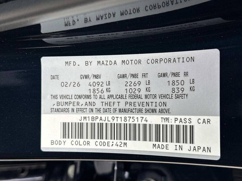 2026 Mazda Mazda3 Hatchback 2.5 S