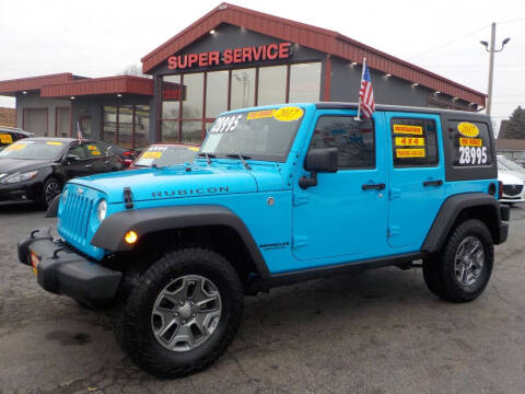 2017 Jeep Wrangler Unlimited for sale at Super Service Used Cars - Allenton in Allenton WI