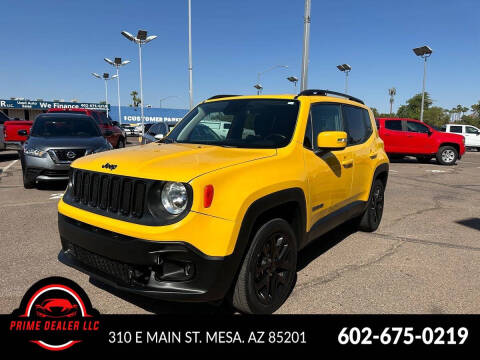 2018 Jeep Renegade for sale at PRIME DEALER, LLC. in Mesa AZ