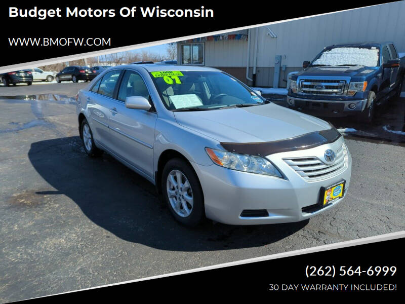 2007 Toyota Camry for sale at Budget Motors of Wisconsin in Racine WI