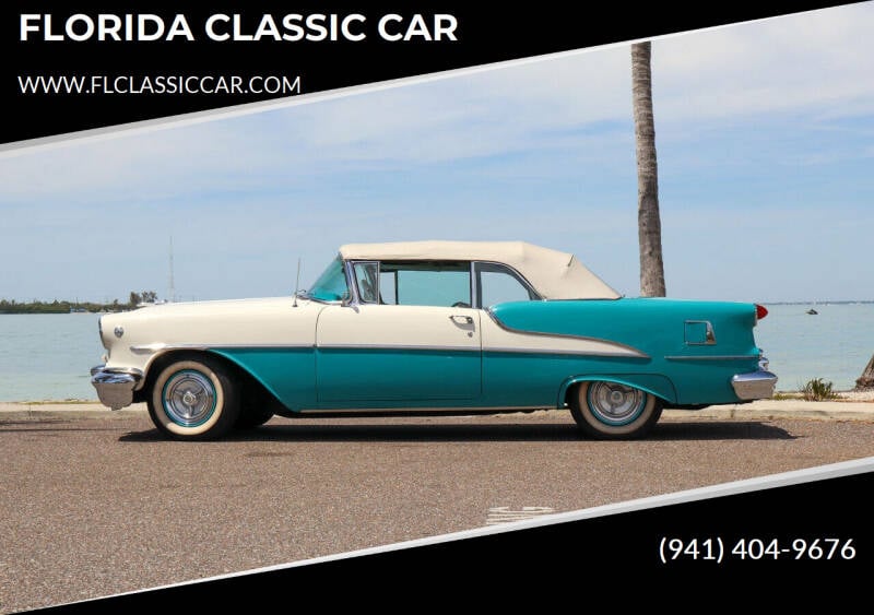 1955 Oldsmobile Super 88 for sale at FLORIDA CLASSIC CAR in Sarasota FL