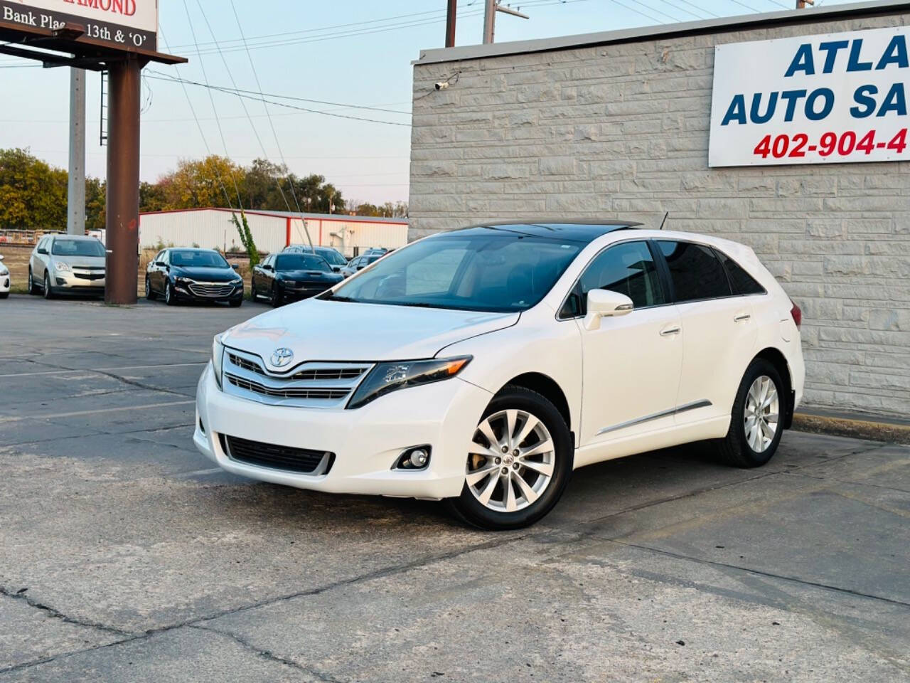 2014 Toyota Venza for sale at Atlas Auto Sales LLC in Lincoln, NE