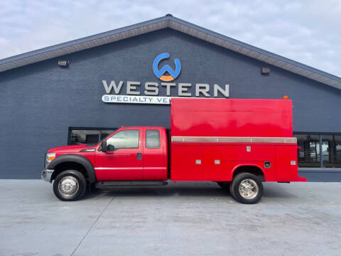 2014 Ford F-550 for sale at Western Specialty Vehicle Sales in Braidwood IL