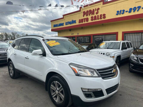 2017 Chevrolet Traverse for sale at Popas Auto Sales in Detroit MI