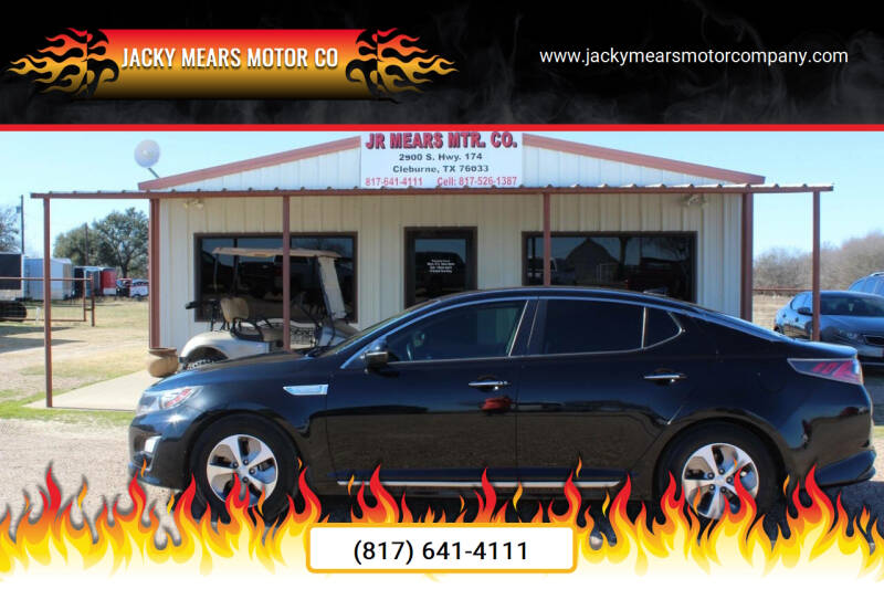 2014 Kia Optima Hybrid for sale at Jacky Mears Motor Co in Cleburne TX