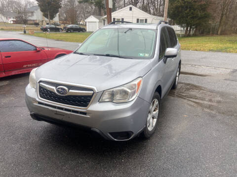 2015 Subaru Forester for sale at GALANTE AUTO SALES LLC in Aston PA