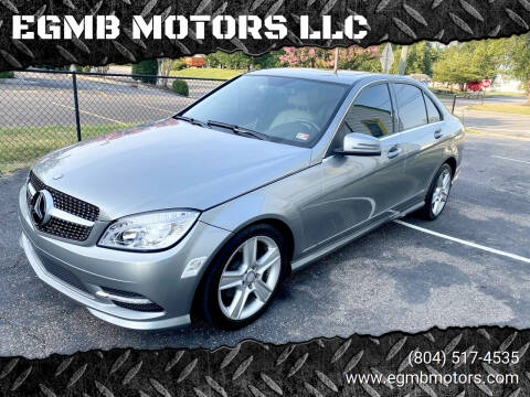 2011 Mercedes-Benz C-Class for sale at EGMB MOTORS in Midlothian VA