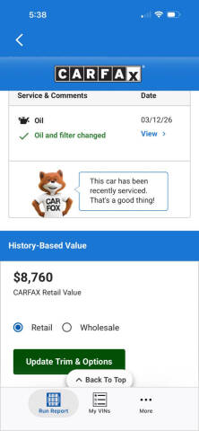 2012 Honda Odyssey EX
