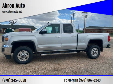 2015 GMC Sierra 2500HD for sale at Akron Auto in Akron CO