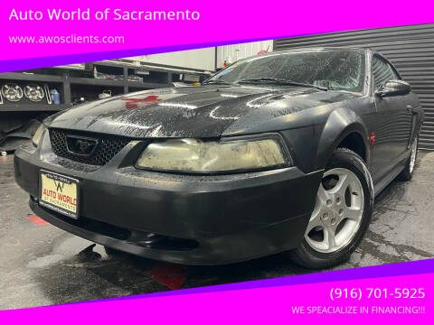 2001 Ford Mustang for sale at Auto World of Sacramento Stockton Blvd in Sacramento CA