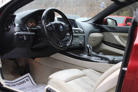 2012 BMW 6 Series 650i