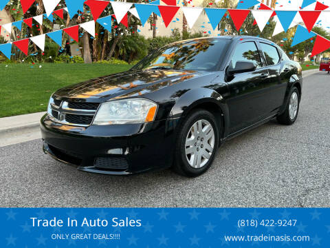 2013 Dodge Avenger for sale at Trade In Auto Sales in Van Nuys CA