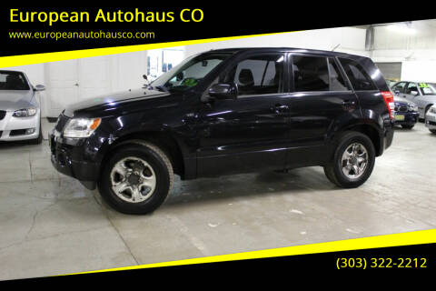 2008 Suzuki Grand Vitara for sale at European Autohaus CO in Denver CO
