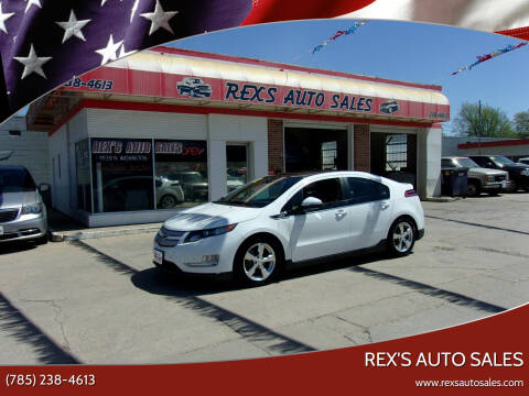 2012 Chevrolet Volt for sale at Rex's Auto Sales in Junction City KS