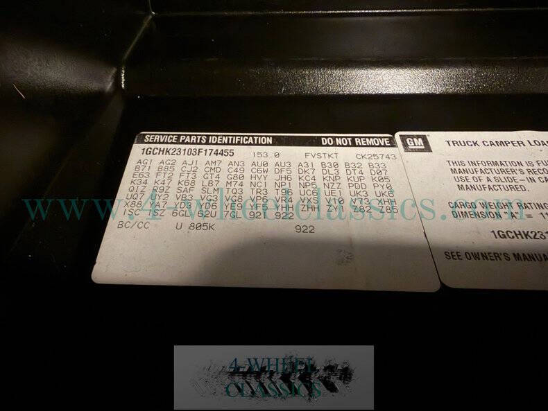 2003 Chevrolet Silverado 2500HD