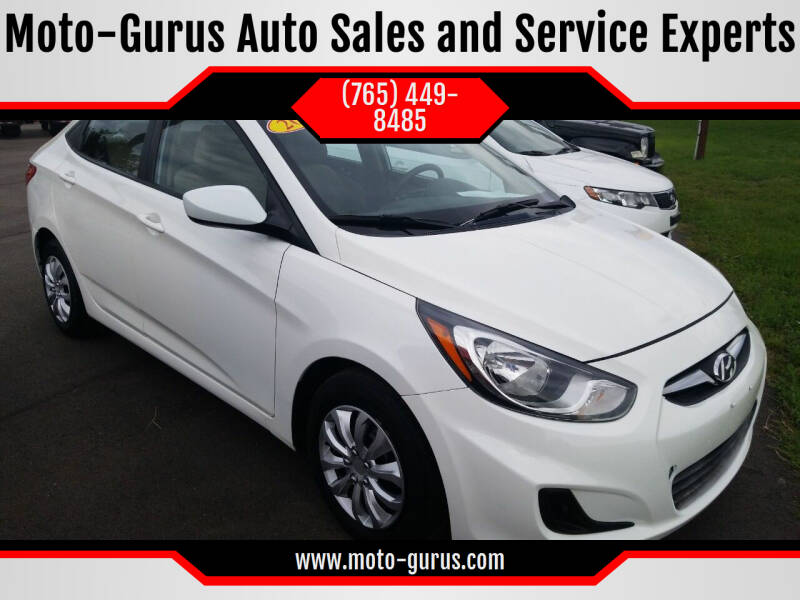 2013 Hyundai Accent for sale at Moto-Gurus Auto Sales and Service Experts in Lafayette IN