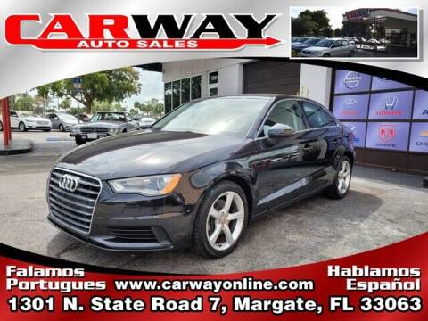 2015 Audi A3 for sale at CARWAY Auto Sales in Margate FL