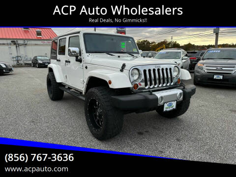 2010 Jeep Wrangler Unlimited for sale at ACP Auto Wholesalers in Berlin NJ