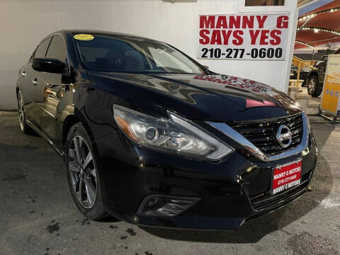 2016 Nissan Altima for sale at Manny G Motors in San Antonio TX