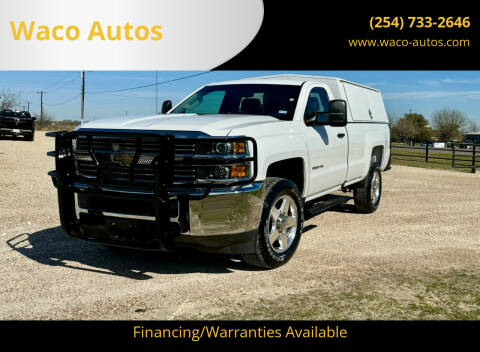 2017 Chevrolet Silverado 2500HD for sale at Waco Autos in Lorena TX