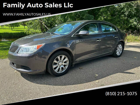 2013 Buick LaCrosse for sale at Family Auto Sales llc in Fenton MI