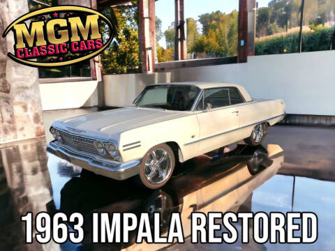 1963 Chevrolet Impala for sale at MGM CLASSIC CARS in Addison IL