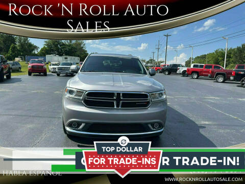 2015 Dodge Durango for sale at Rock 'N Roll Auto Sales in West Columbia SC
