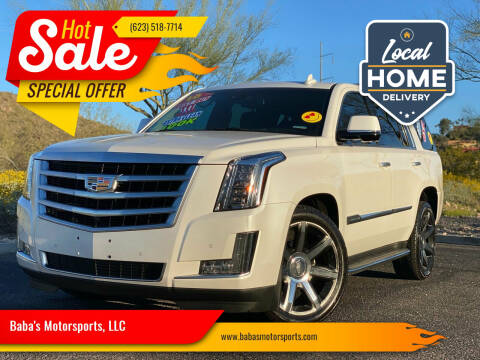 2016 Cadillac Escalade for sale at Baba's Motorsports, LLC in Phoenix AZ