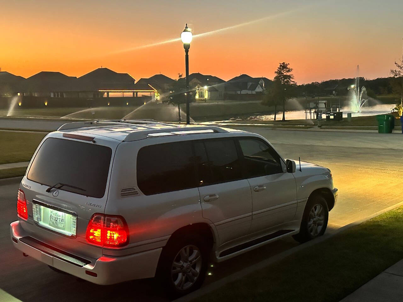 Off White 2004 Lexus LX 470 Base 4WD 4dr SUV 79