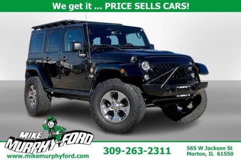 2017 Jeep Wrangler Unlimited for sale at Mike Murphy Ford in Morton IL