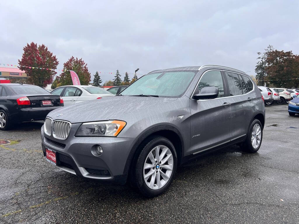 2011 BMW X3 for sale at PLATINUM AUTO SALES INC in Lacey, WA