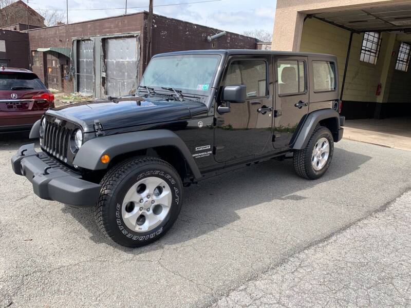 2017 Jeep Wrangler Unlimited for sale at Red Top Auto Sales in Scranton PA