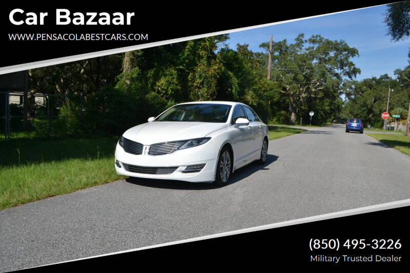 2015 Lincoln MKZ for sale at Car Bazaar in Pensacola FL