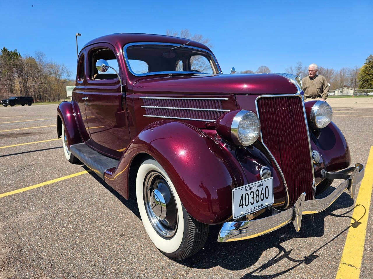 1936 Ford 68 5 Window Coupe 6