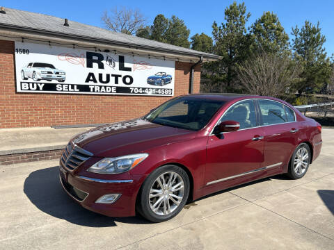 2012 Hyundai Genesis for sale at R & L Autos in Salisbury NC