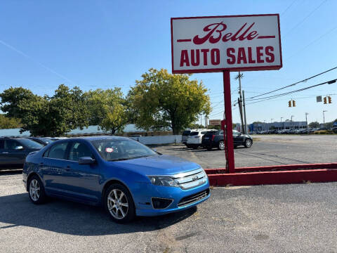 2010 Ford Fusion for sale at Belle Auto Sales in Elkhart IN