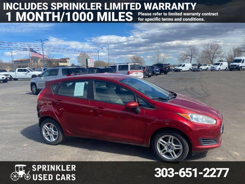 2017 Ford Fiesta for sale at Sprinkler Used Cars in Longmont CO