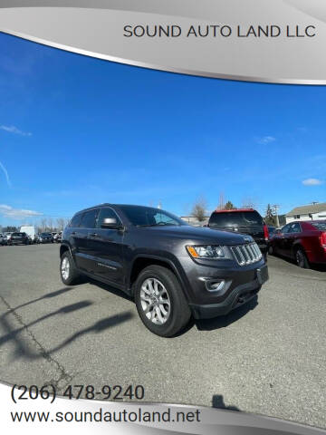 2014 Jeep Grand Cherokee for sale at Sound Auto Land LLC in Auburn WA