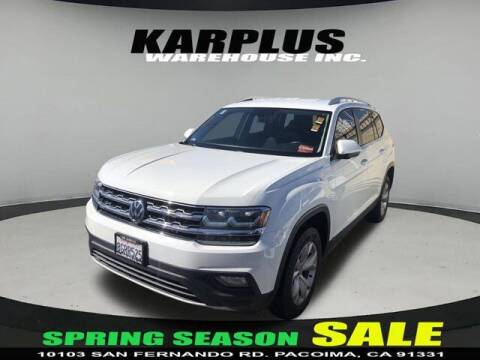 2018 Volkswagen Atlas for sale at Karplus Warehouse in Pacoima CA