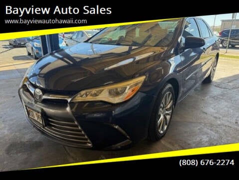 2015 Toyota Camry for sale at Bayview Auto Sales in Waipahu HI