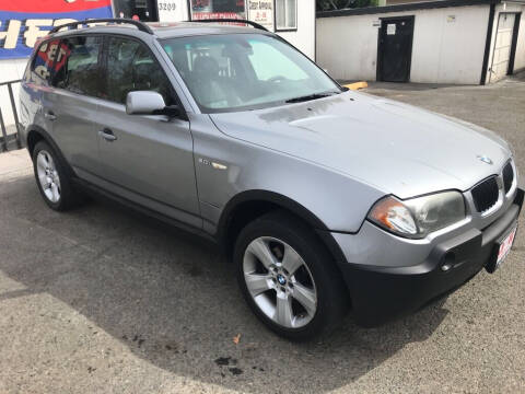 2004 BMW X3 for sale at J and H Auto Sales in Union Gap WA