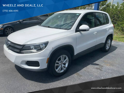 2014 Volkswagen Tiguan for sale at WHEELZ AND DEALZ, LLC in Fort Pierce FL