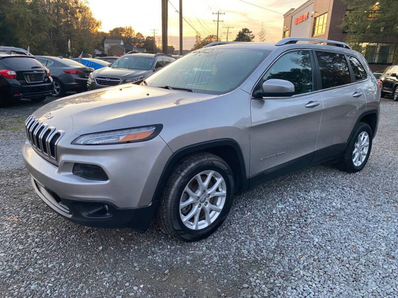 2017 Jeep Cherokee for sale at CRC Auto Sales in Fort Mill SC