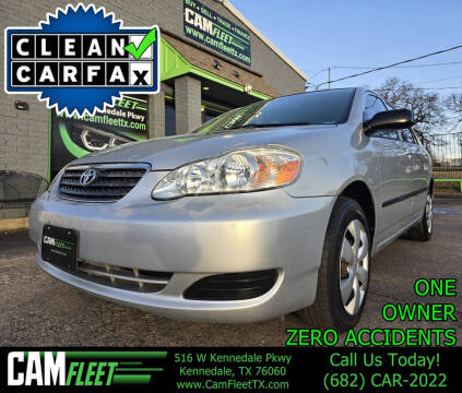 2008 Toyota Corolla for sale at Camfleet in Kennedale TX