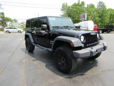 2014 Jeep Wrangler Unlimited for sale at Stoltz Motors in Troy OH