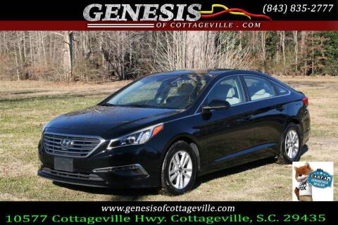 2015 Hyundai Sonata for sale at Genesis Of Cottageville in Cottageville SC