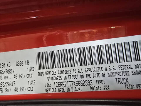 2019 RAM 1500 Classic