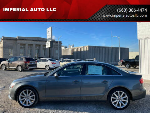 2013 Audi A4 for sale at IMPERIAL AUTO LLC in Marshall MO