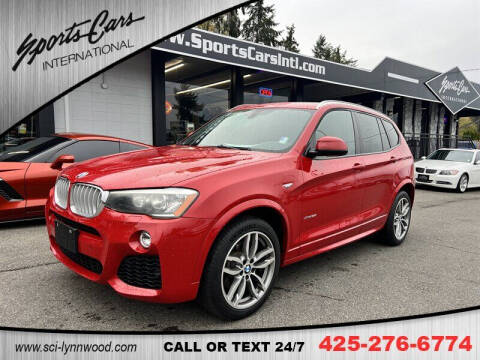 2015 BMW X3 for sale at Sports Cars International in Lynnwood WA